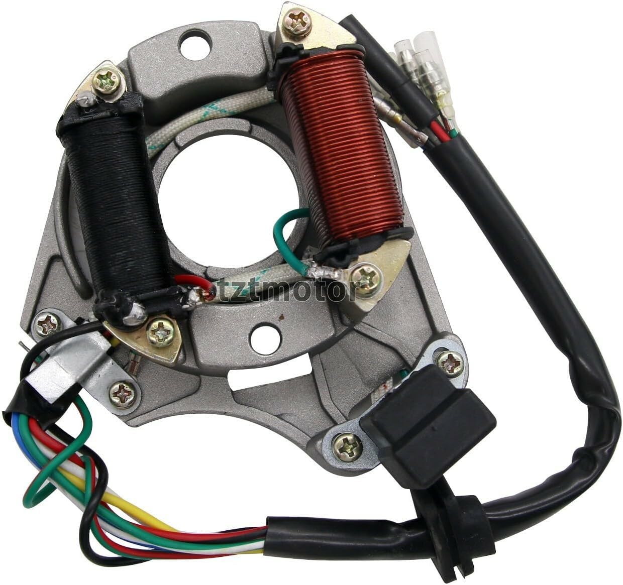 ya 8 8.24 baidi Set of ATV Wiring Harness QUAD Dune Buggy CDI Electric Start for 50 70 90 110CC