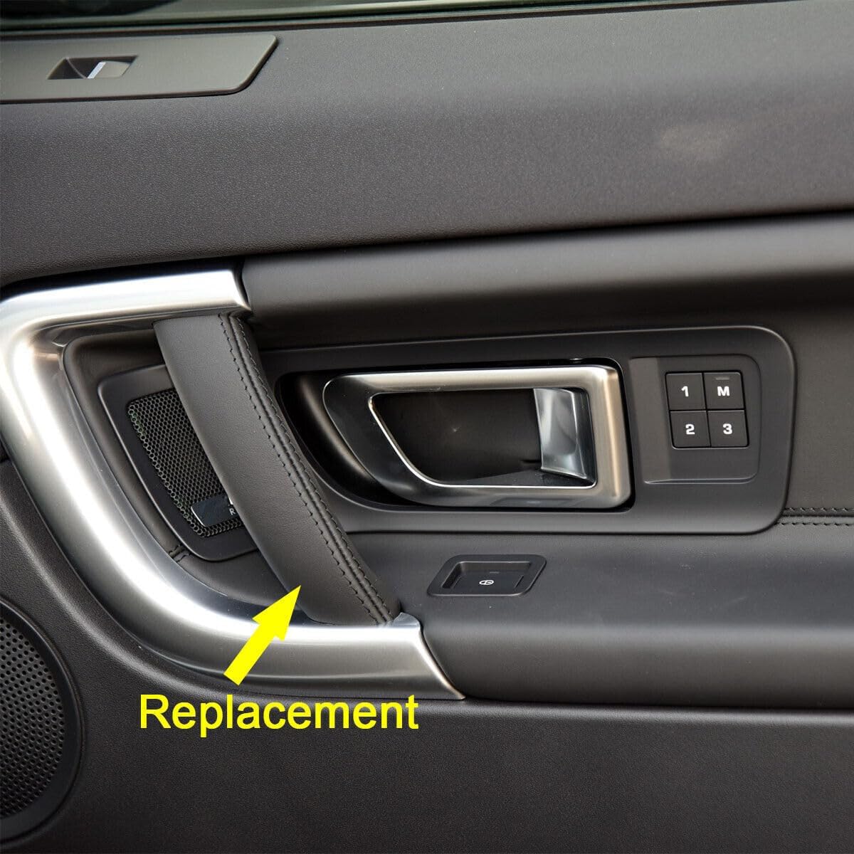 ya 4 8.24 baidi Right Inner Door Leather Handle fits for Land Rover Discovery Sport 15-19