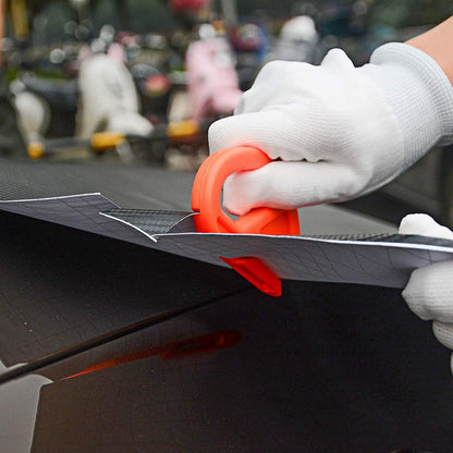 ya 2 8.15 4X Car Body Window Carbon Fiber Vinyl Film Sticker Wrapping Install Tool Cutter
