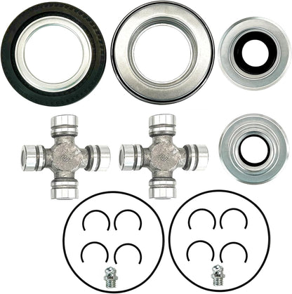 ya 28 10.13 zhengce Front Axle Seal and Greaseable U-Joint Kit for 05-14 for Ford F250/350 Sup