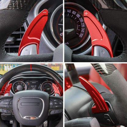 ya 5 8.24 baidi Steering Wheel Shift Paddles Extended Transmission Trim for Dodge for Charger for Challenger 