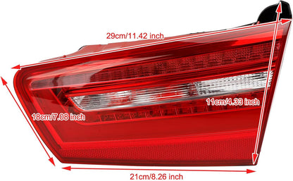 ya 10 9.16 zhengce Right Inner Trunk LED Tail Light Lamp for AUDI A6 C7 2012-2015 P1