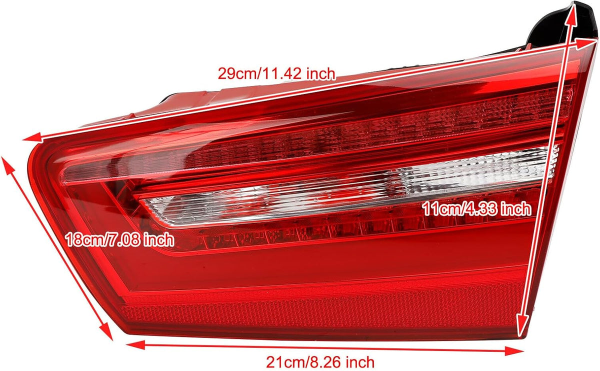 ya 10 9.16 zhengce Right Inner Trunk LED Tail Light Lamp for AUDI A6 C7 2012-2015