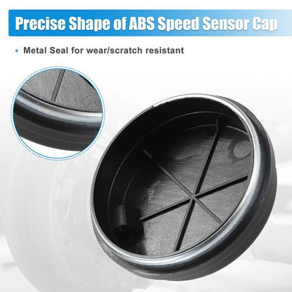 ya 9 10.24 2-Pack for Hyundai Sonata 15-19 Rear Wheel hub Bearing ABS Speed Sensor 58980C1100-