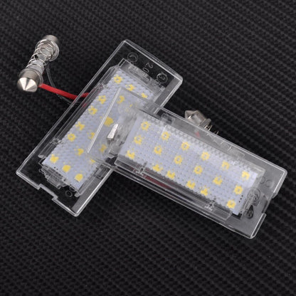 ya 4 8.24 baidi 2x 18 LED License Plate Light for BMW X5 E53 X3 E83 2000-2015 @