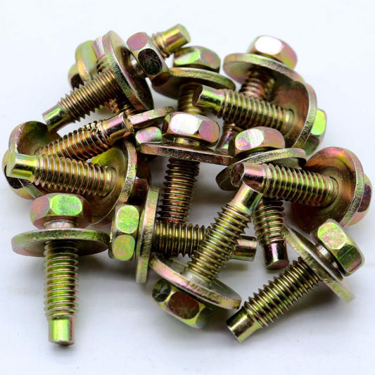 ya 4 8.8 20Pcs for Ford 5/16-18 X 1-1/16 Hex Head Body Bolt with Dog Point 384921-S36