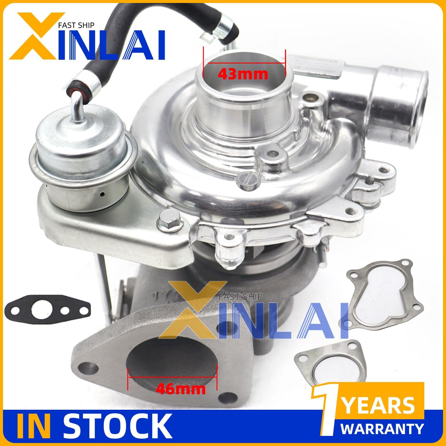 ya 4 8.24 baidi CT16 TURBO for Toyota HILUX HIACE 2.5 D4D 75KW 17201-0L030 172010L030