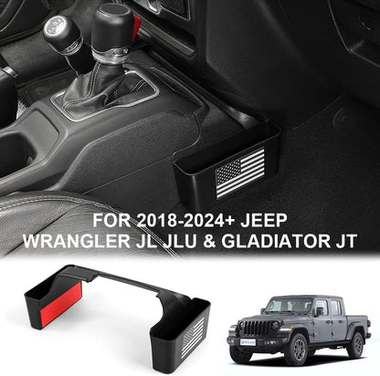 ya 5 8.10 Console Shifter Storage Box For 2020-2025 for Jeep Gladiator Gear Shift Organizer