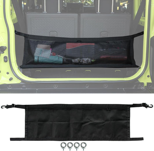 ya 2 8.15 Rear Trunk Cargo Shielded Isolation Net Cover for Suzuki for Jimny JB74W JB64W 19-23