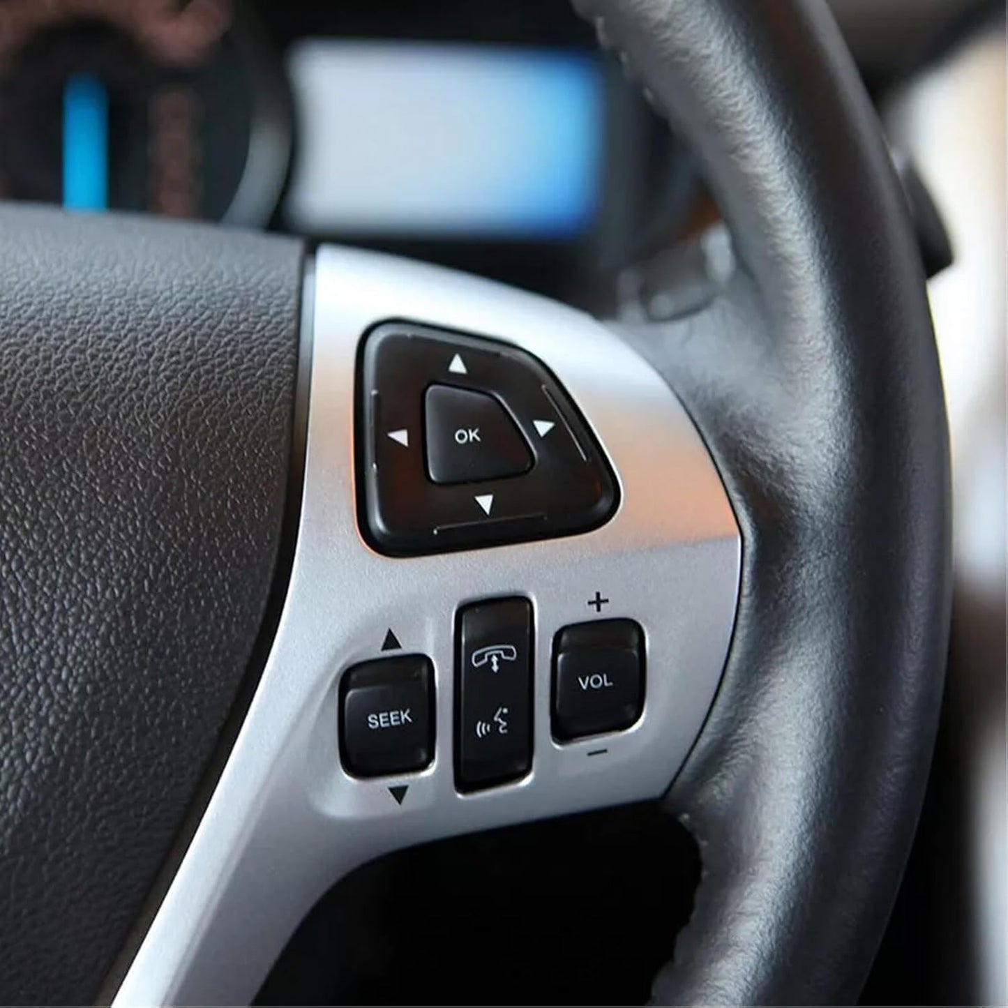 ya 4 8.24 baidi Steering wheel control switch multi-function button for Ford Edge Explorer 12-18