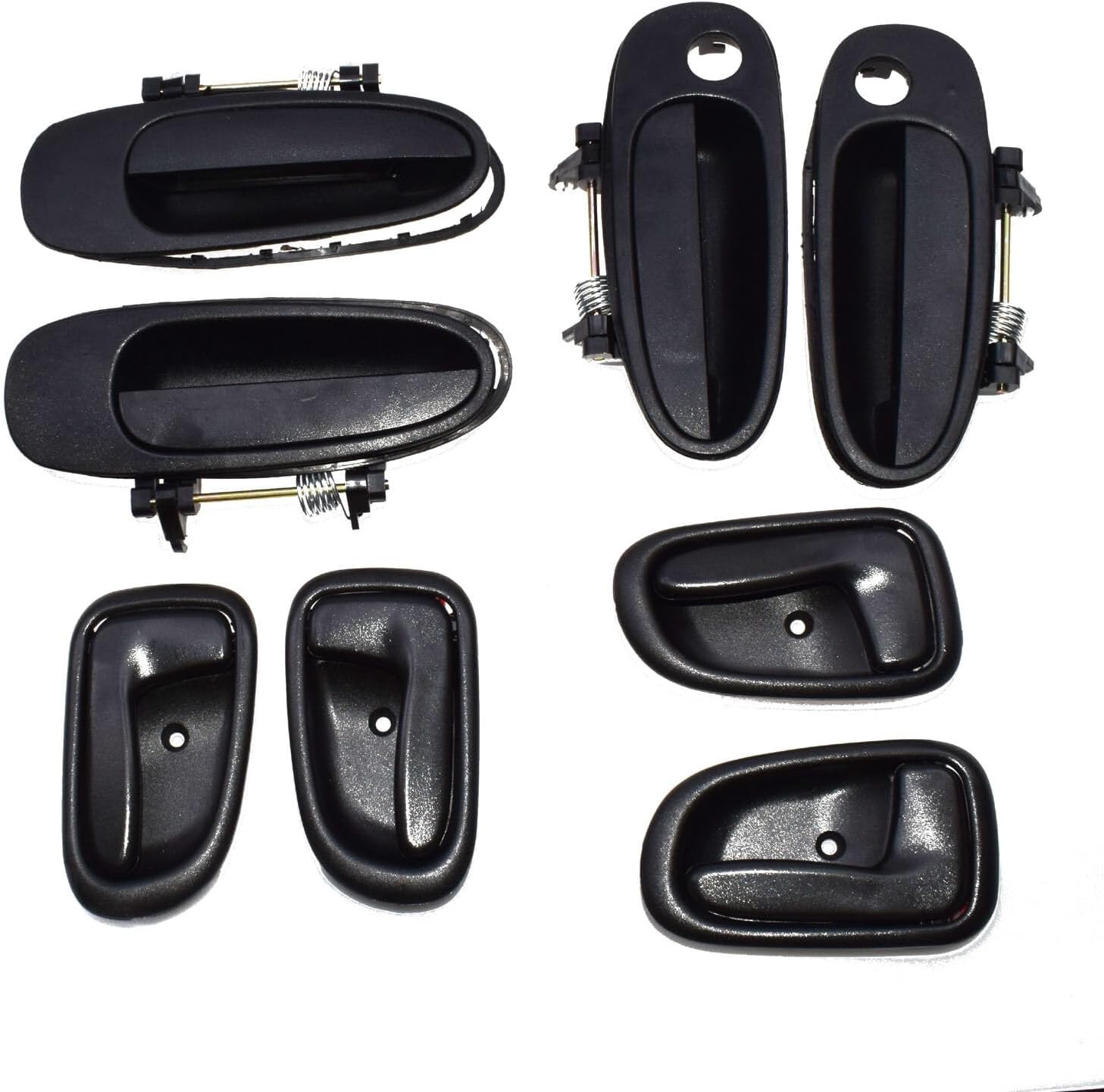 ya 2 8.15 Door Handle Black Outside Black Inside Kit Set 8 for Toyota for Corolla 6920512130