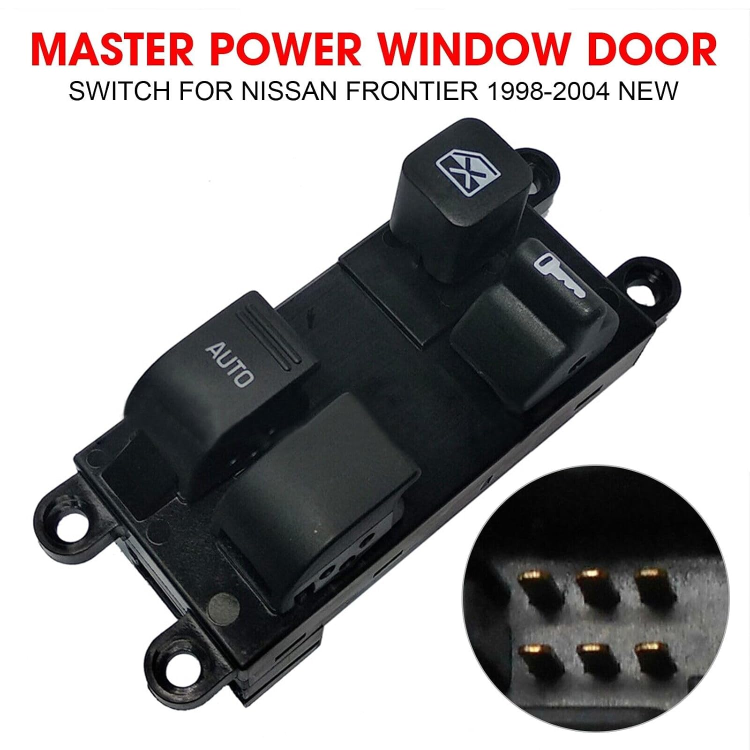 ya 6 8.24 baidi fit for Nissan Frontier 1998-2004 Power Window Master Door Switch 254018B800 at