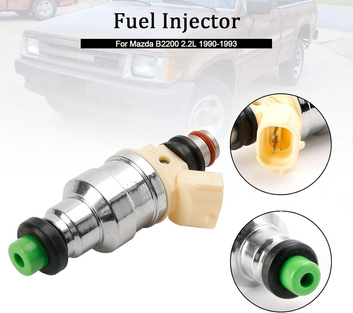 ya 14 9.20 zhengce 1PCS Fuel Injector INP-081 for Mazda B2200 2.2L 1990-1993 F2G8-13-250-1