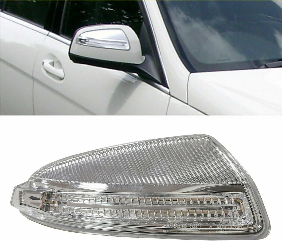 ya 14 9.20 zhengce A pair of door mirror turn signal lights for W204 W639 C63 C300 C350 AT-1