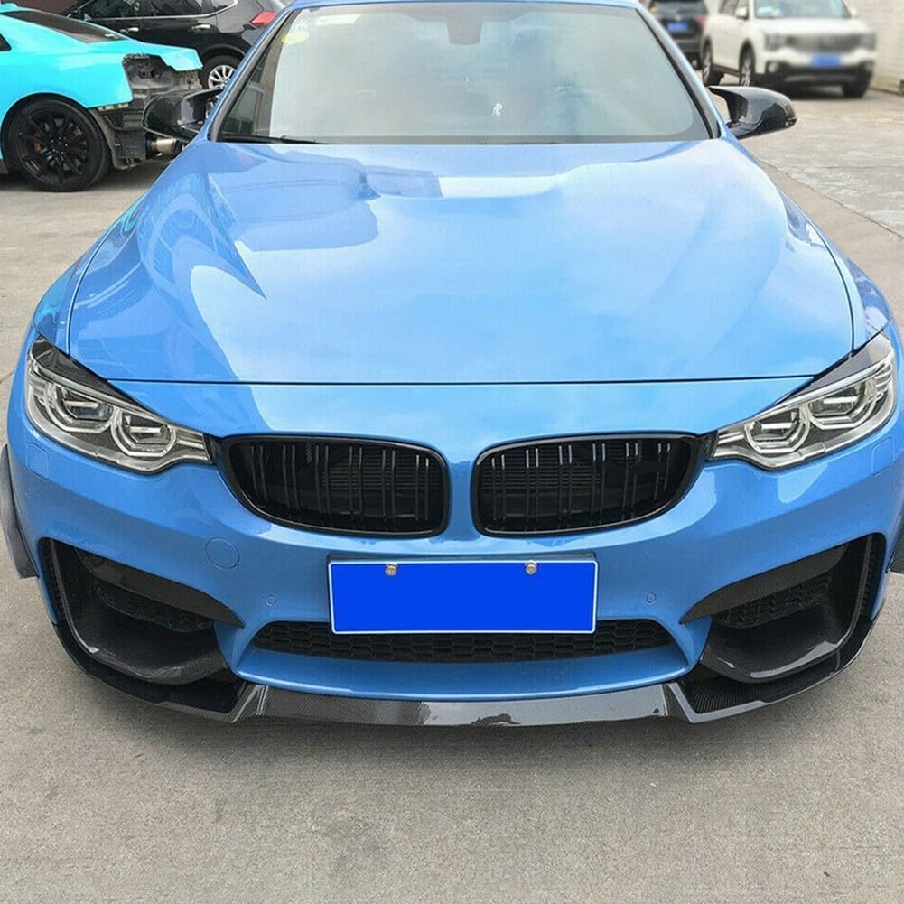 ya 4 8.24 baidi 2 Carbon Fiber Headlight Eye Lid Eyebrow Cover For F32/F33/F36 4 Series