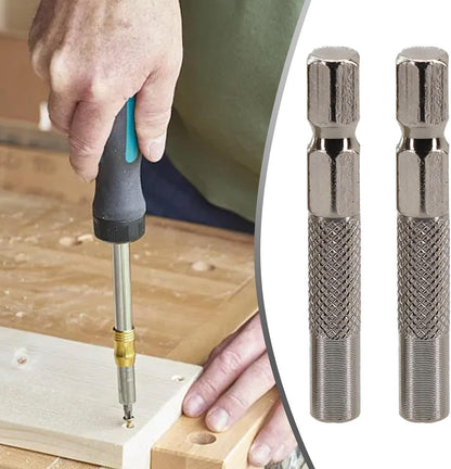 ya 26 10.21 baidi Hex Shank 6.35mm Insert Bit Adapter To 4mm Electric Screwdriver Socket Holder