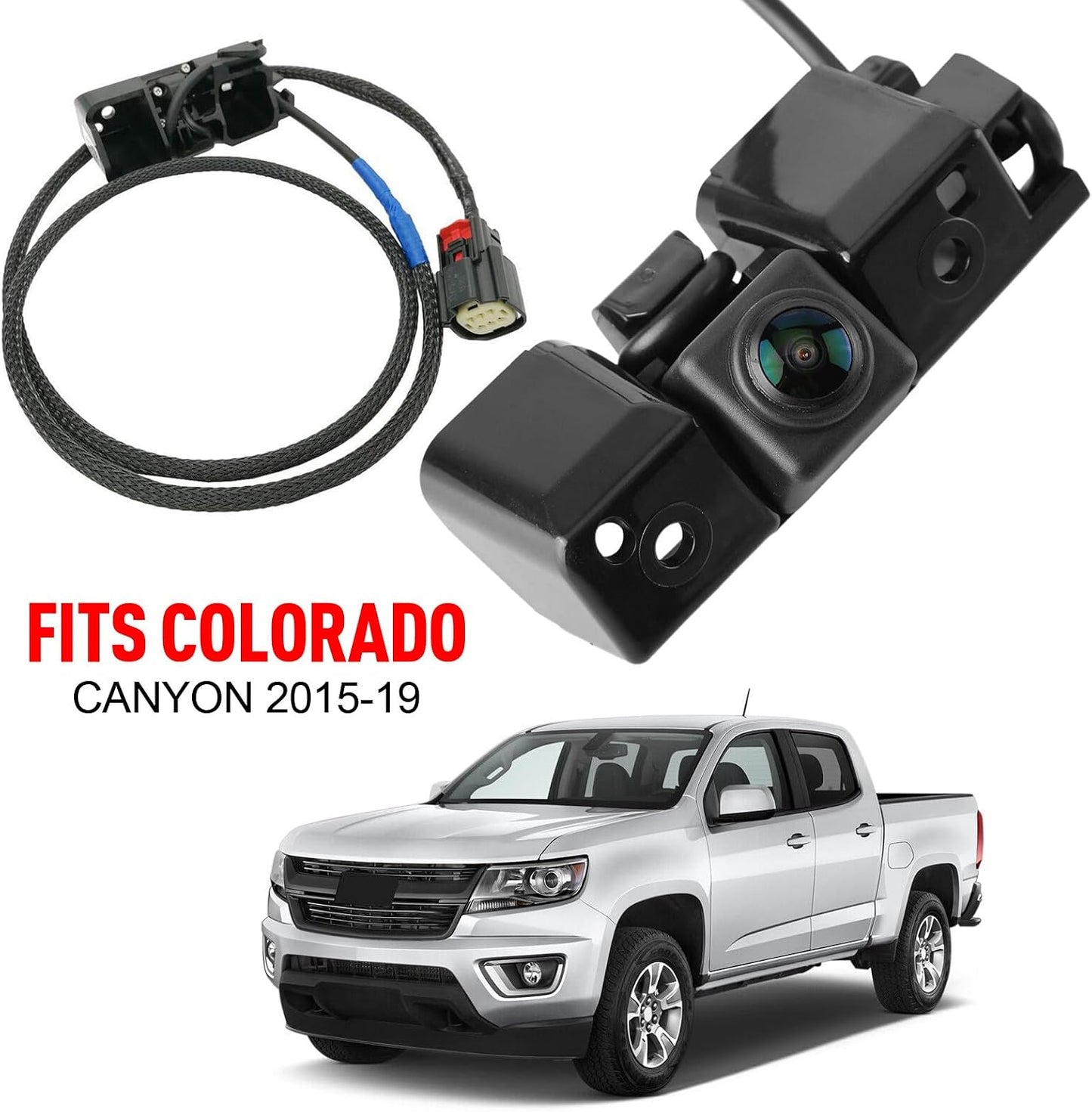 ya 2 8.15 84143039 for Colorado for Canyon 2015-2019 Rear View Backup Asist Parking Camera at