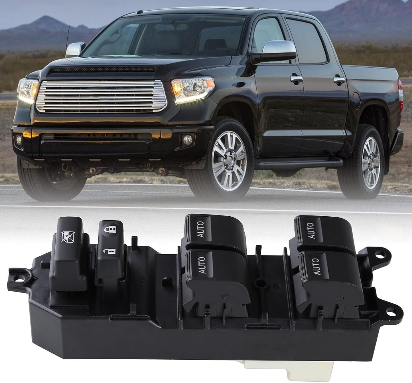ya 8 8.24 baidi Driver Side LED Power Window Switch Auto Off for Toyota Tundra 2007 08-2021