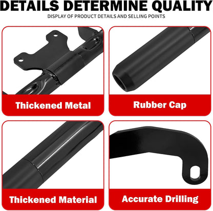 ya 5 8.24 baidi Black Front Engine Guard Crash Bars for Harley Touring Road Street Gilde 14-2023