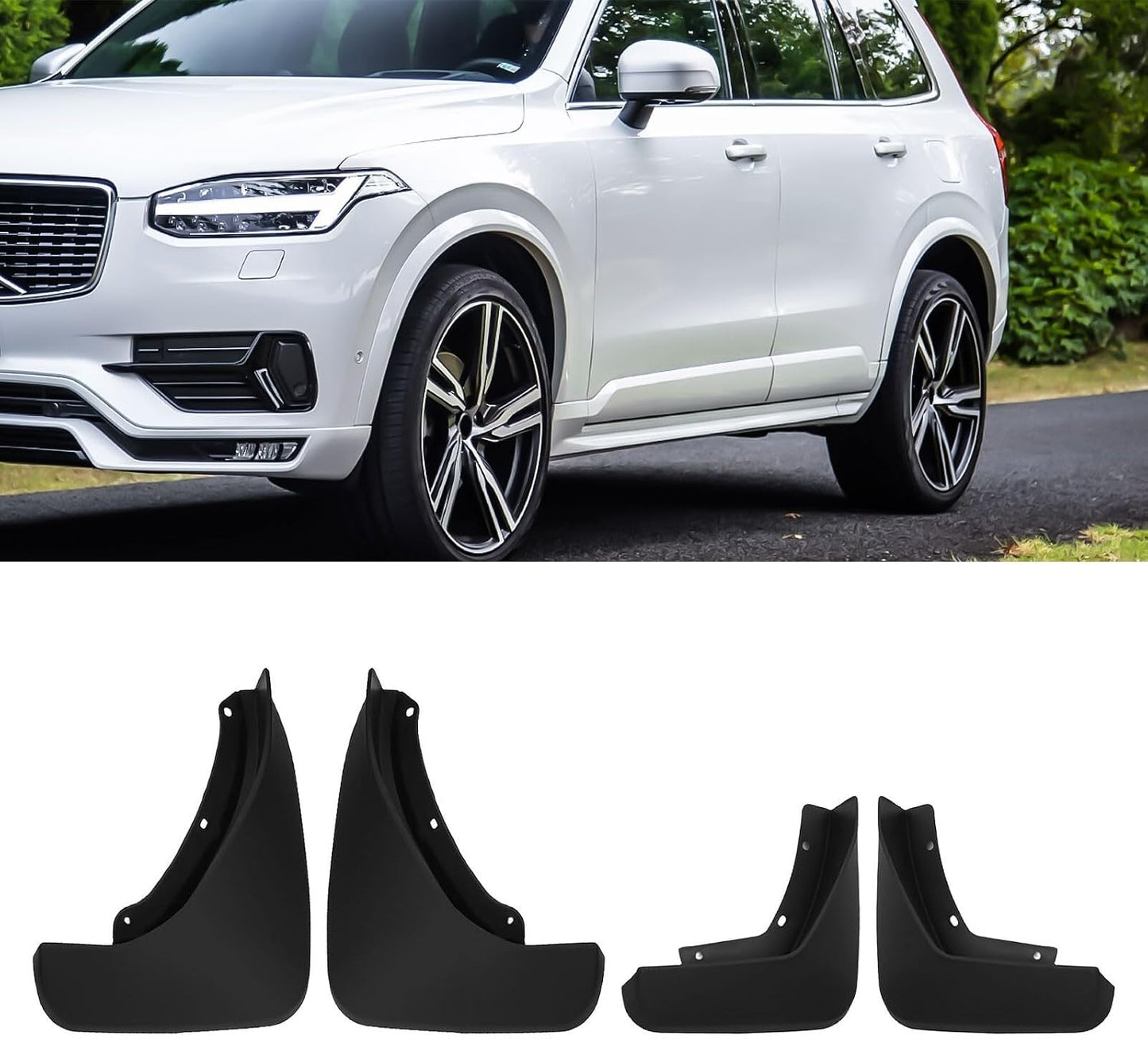 ya 7 8.24 baidi Mud Flaps for for Volvo XC90 2015 2022 Easy to Install and Remove