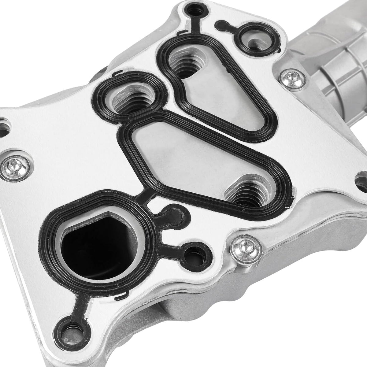 ya 12 10.8 baidi Aluminum Engine Oil Cooler Filter Housing Assembly Adapter with Gasket