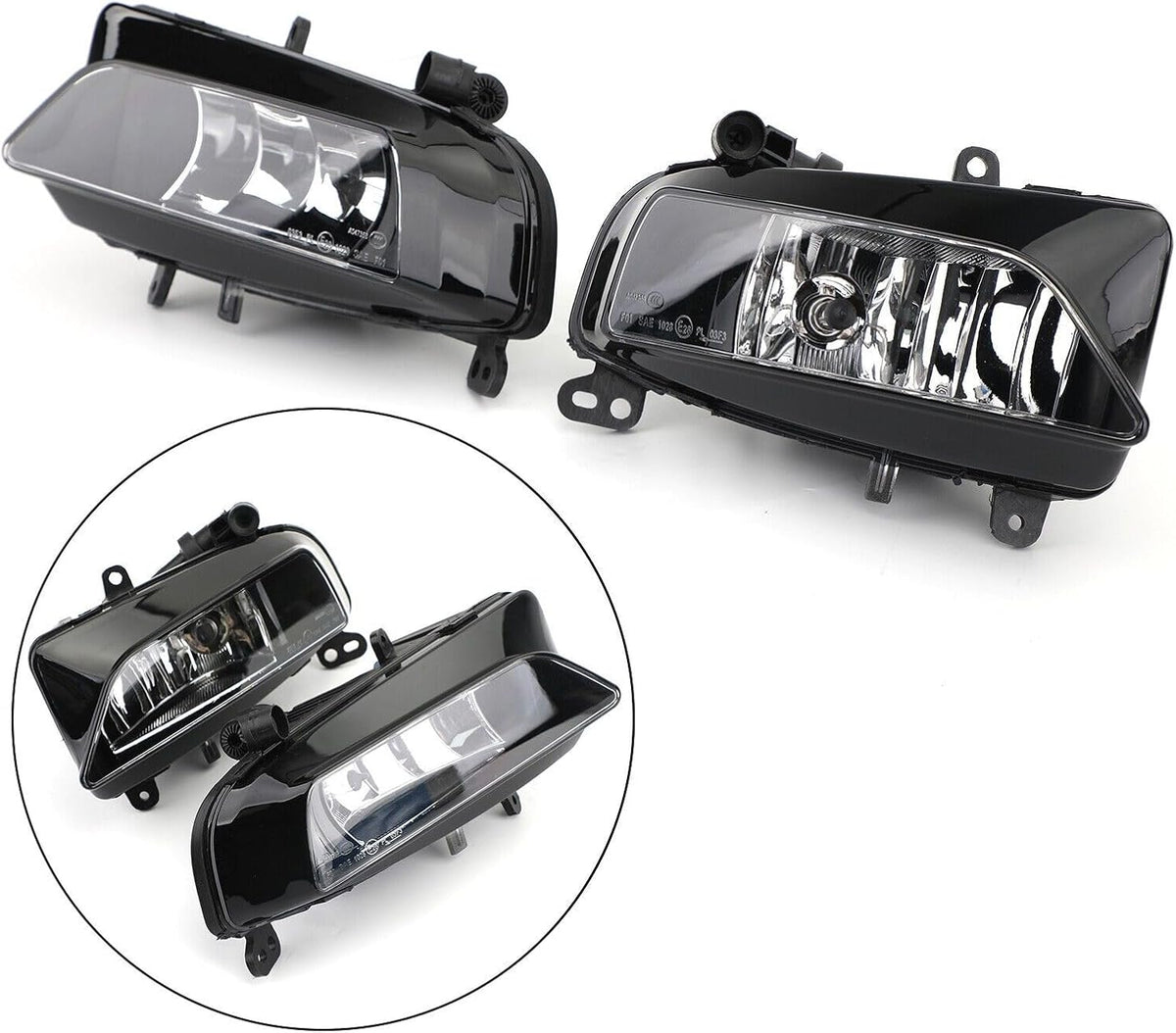 ya 10 9.16 zhengce Pair Front Light Halogen Fog Lamp Fit for AUDI S5 2013 2014 2015 16 A5-S Li