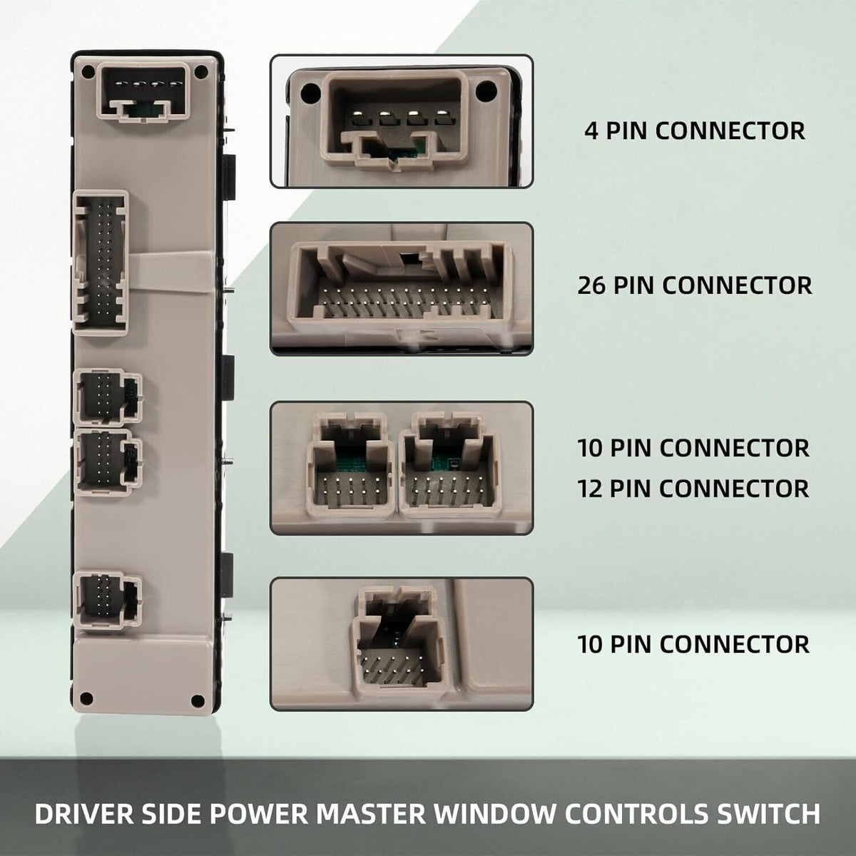 ya 5 8.10 15883323 901-075 Left Front Window Switch for Chevrolet for GMC for Sierra for Cadillac for Escalade