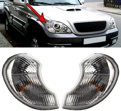 ya 13 9.15 baidi Car Wide Lamp LH/RH Front Corner Lamp Combination For for Hyundai For Terracan 01-06