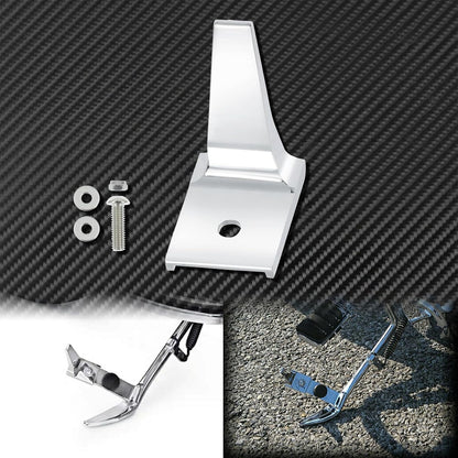 ya 2 8.15 Motorcycle Chrome Stand Kickstand Extension Fit for Harley Softail Fat Boy 07-17