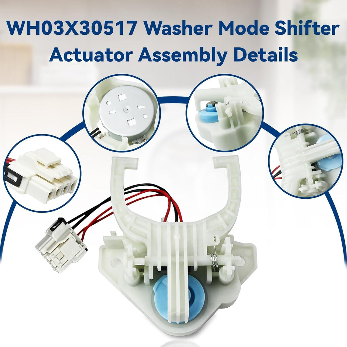 ya 26 10.21 baidi WH05X25036 WH03X30517 Actuators for Washing Machines - Selectable Parts