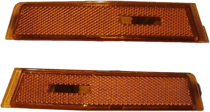 ya 4 8.14 Front Side Marker Light Reflector Pair Fit for for Lincoln MKX Models 0710