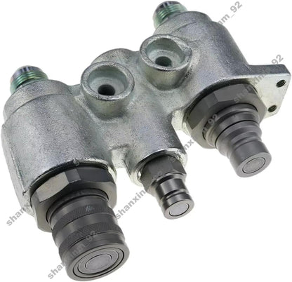 ya 27 10.13 baidi Hydraulic Block Quick Coupler Flat Face for Bobcat 863 S130 S150 S160 S175 S185