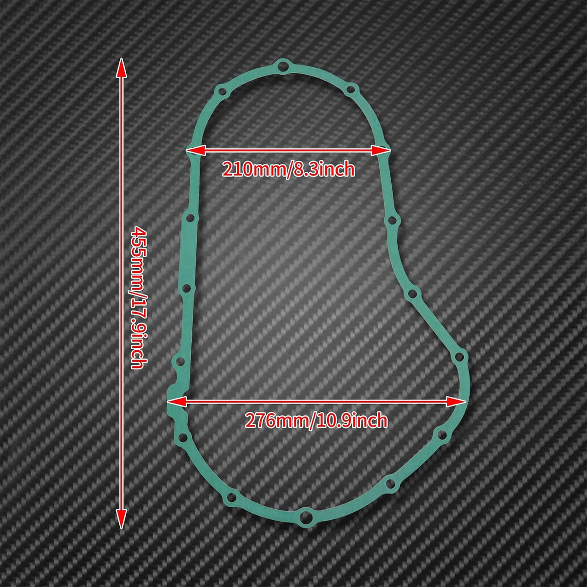 ya 4 8.8.2 Piece Motorcycle Engine Primary Cover Gasket Fit for Harley Sportster XL 04-21