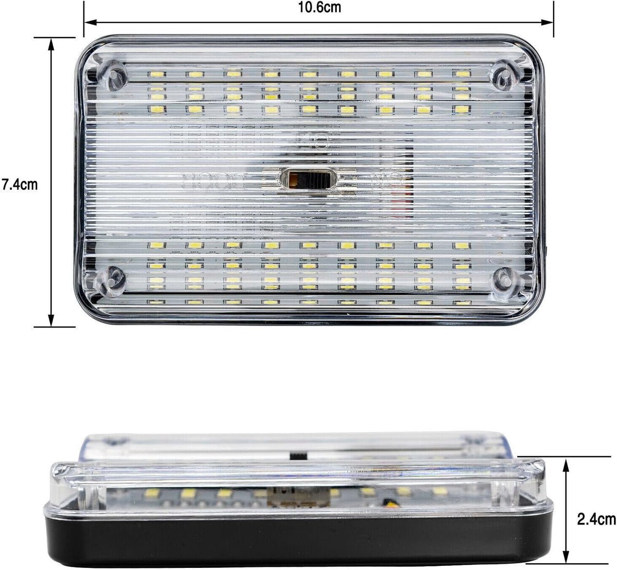 ya 14 9.20 zhengce 36LED white reading round top light RV interior cabin roof light RV-1