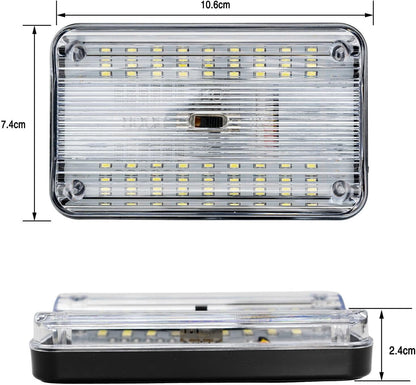 ya 14 9.20 zhengce 36LED white reading round top light RV interior cabin roof light RV-1