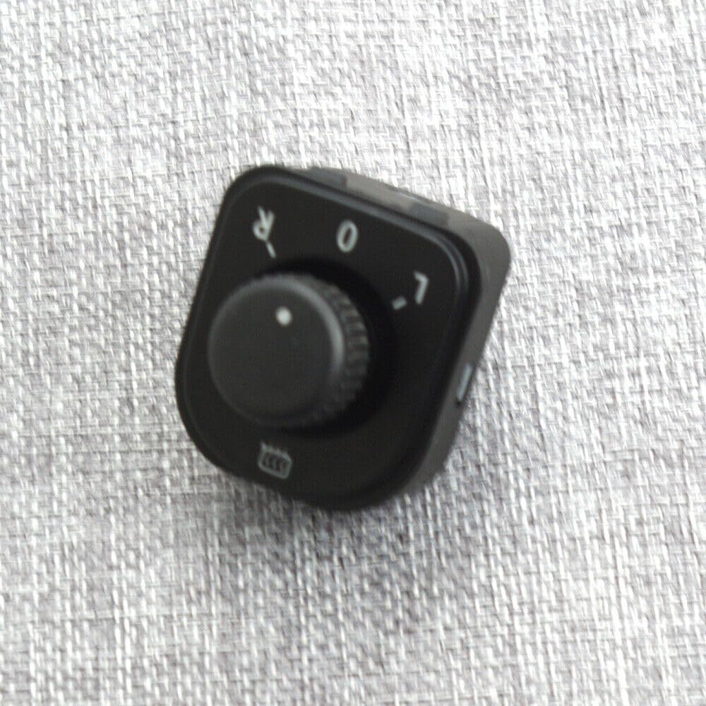 ya 9 10.24 Non Chrome Mirror Control Switch with Heating Suitable for VW for Jetta for