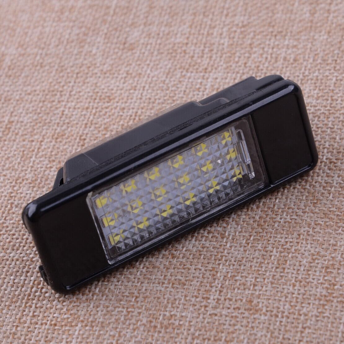 ya 4 8.14 2pcs LED license plate lights for Peugeot 407 508 for Citroen C2 C3 C4 C5 C6