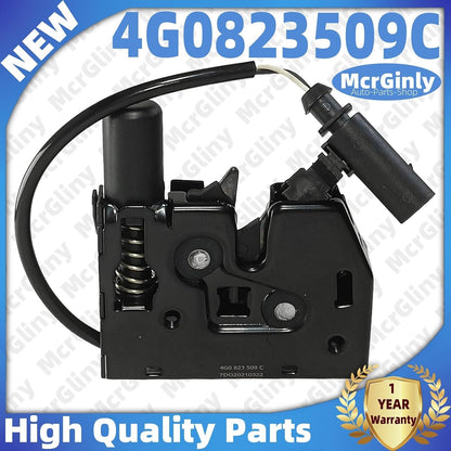ya 11 9.14 baidiEngine Hood Lower Latch Lock with Sensor for Audi A6 Quattro A7 RS6 4G0823509C