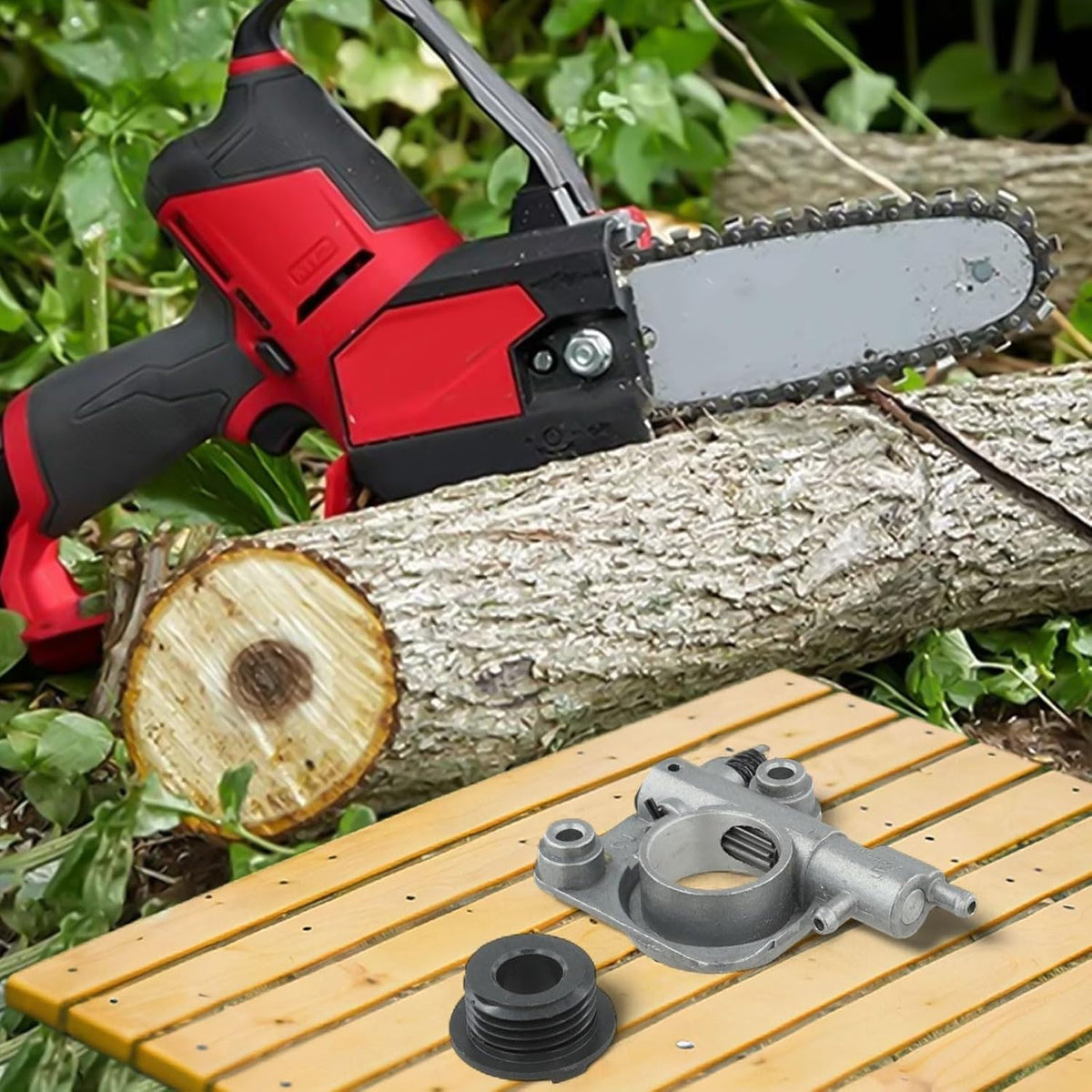 ya 28 10.13 baidi Premium Alloy Plastic Chainsaw Oiler Suitable for Echo CS260