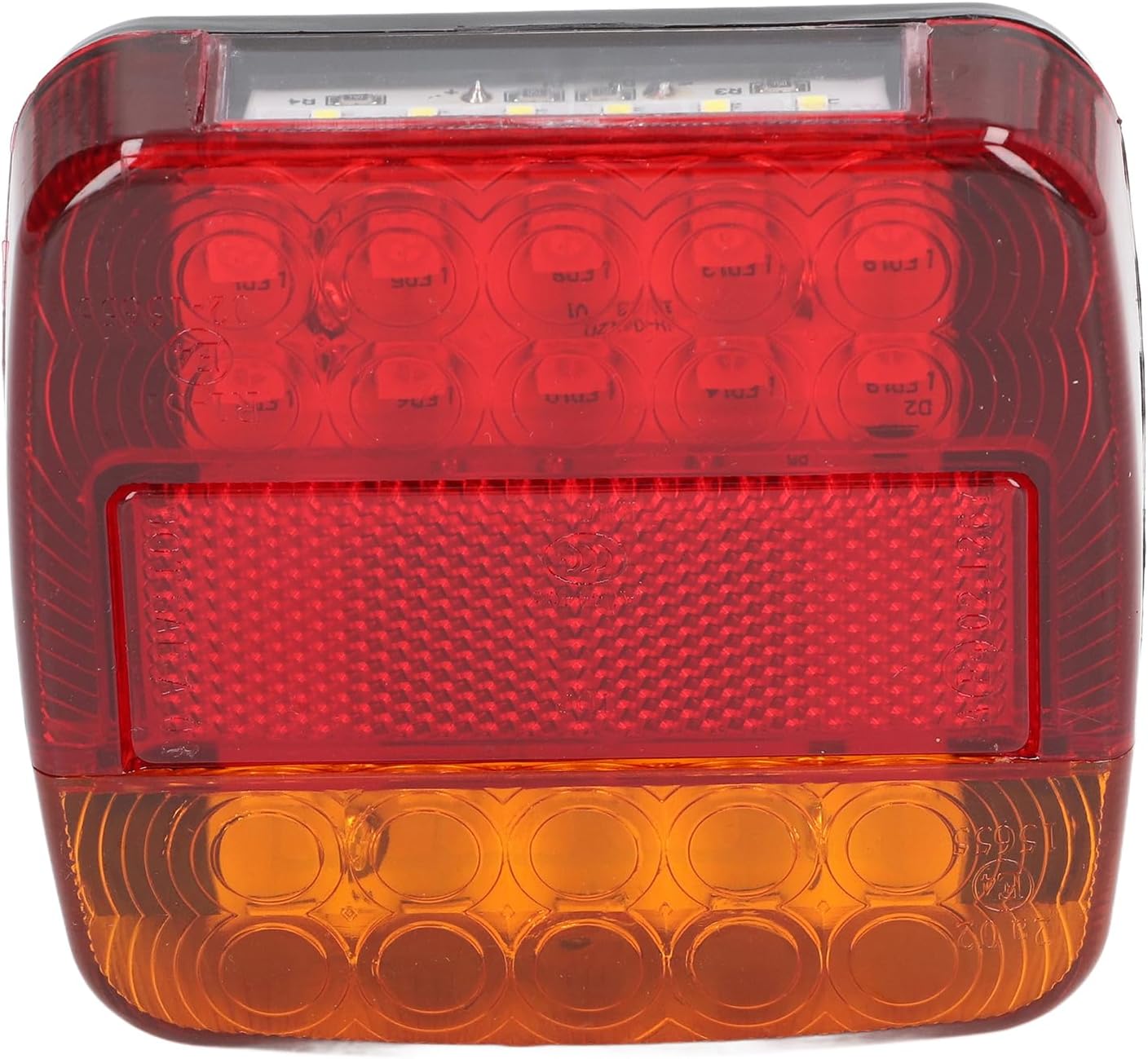 ya 7 8.24 baidi Auto 2pcs LED Taillights 12V Shock-Resistant Rear Turn Signal Lamp Parts For
