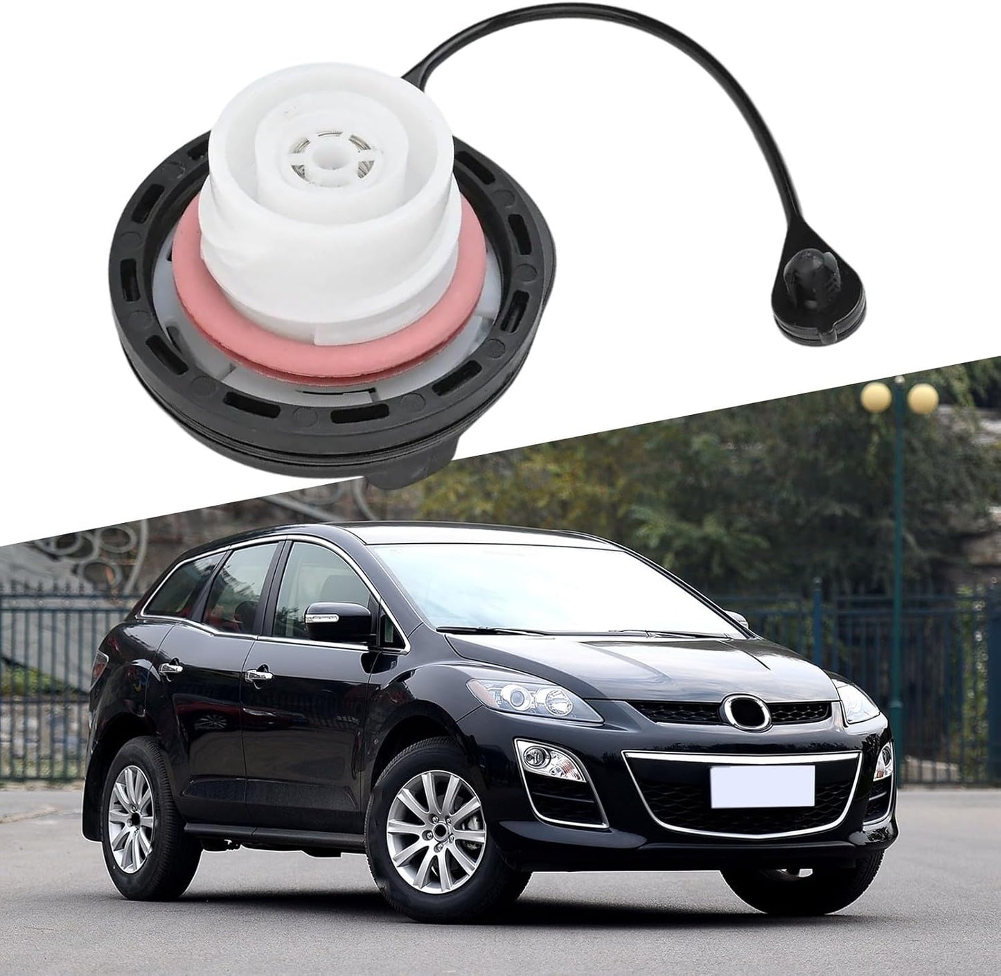 ya 8 8.24 baidi for for Mazda Compatible Fuel Tank Filler Gas Cap Easy Installation Fit