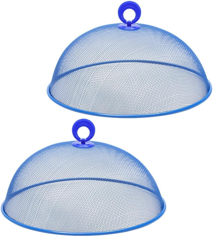 ya 14 9.20 baidi 2 Pcs Food Cover Net Covers for outside Protector Baby Mesh Tent-1