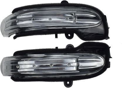 ya 4 8.10 Suitable for Mercedes C230 C240 C32 AMG LED mirror turn signal light left and right kit 