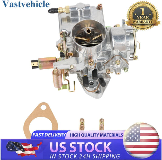 ya 2 8.15 Carburetor for VW for VW Beetle 30/31 PICT-3 Type 1&2 Bug Bus Ghia W/Gasket