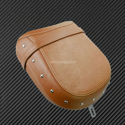 ya 5 8.24 baidi Brown Rear Passenger for SEAT Pillion Pad Fit For Indian Chief Dark Horse Roadmaster