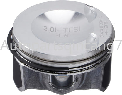 ya 4 8.24 baidi 4x Piston &Ring Set STD ¦µ23mm 2.0T Fit for VW for Golf GTI for Audi A4 A5 Q5 06H107065DM