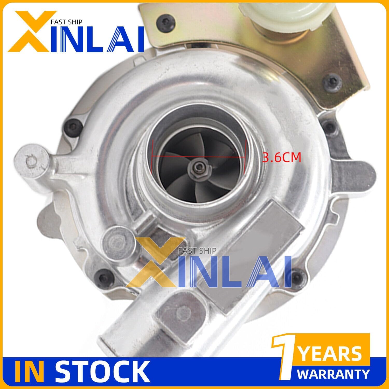 ya 4 8.24 baidi RHF5 turbo for Charger for Isuzu D-Max Rodeo 2.5L 4JA1-T 8972402101 VA420037