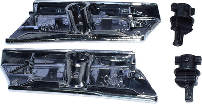ya 4 8.14 Chrome headlight washer nozzle cover with clip left and right for Lexus GS430 GS300