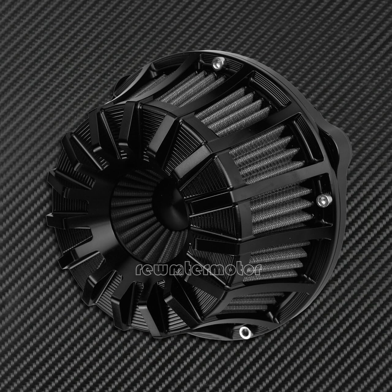 ya 8 8.24 baidi Black Inverted Air Cleaner Intake Filter Fit for Harley Sportster XL 2004-2020