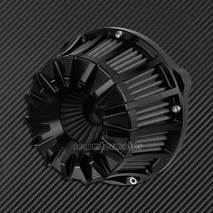 ya 8 8.24 baidi Black Inverted Air Cleaner Intake Filter Fit for Harley Sportster XL 2004-2020